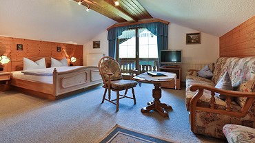Wohn- Schlafzimmer Ferienwohnung Watzmann